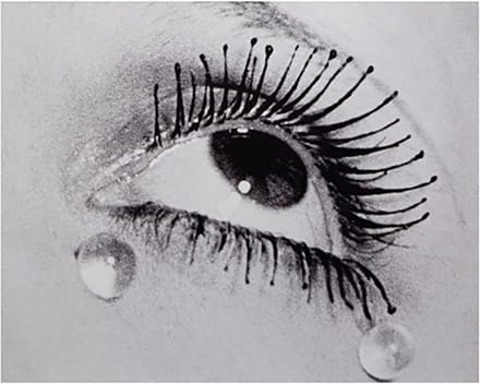 Kunstdruk Man Ray - Glass Tears 60x50cm