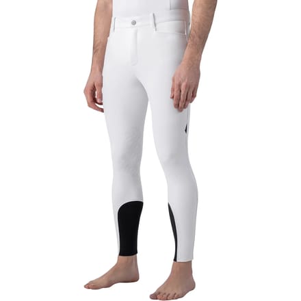 Wedstrijdbroek met mid grip logo Equiline