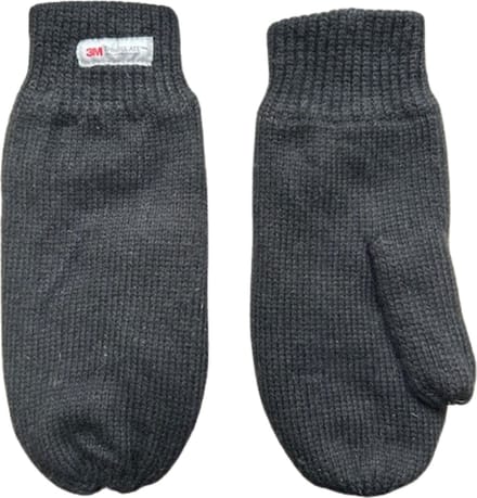 Heren wanten - Winter want - Thinsulate - Wol - Zwart - One size