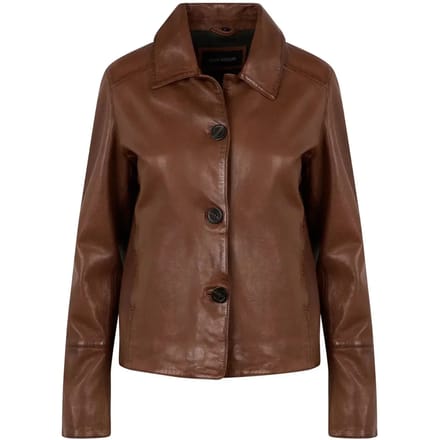 Leren jas voor vrouwen Oakwood Lexia