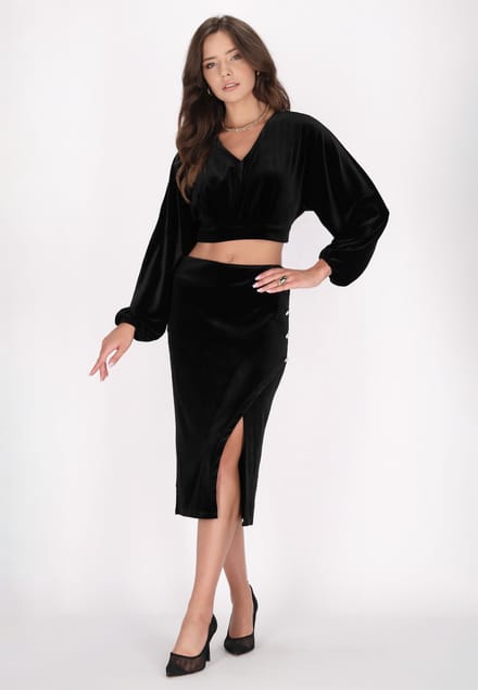 Faina Blouse Dames zwart
