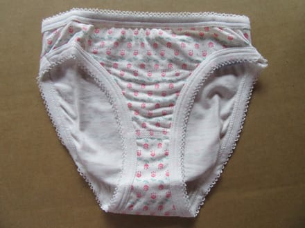 Petit Bateau - Slip - Onderbroek - Meisje - Tulp - Glitter - 10 jaar 140