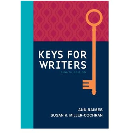 Keys For Writers, Spiral Bound Version - Susan K. Miller-Cochran