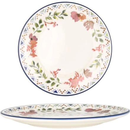 Bonna Dinerbord - Spring - Porselein - 25 cm - set van 6