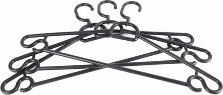 Bellson Kledinghangers Zwart (3 Stuks)