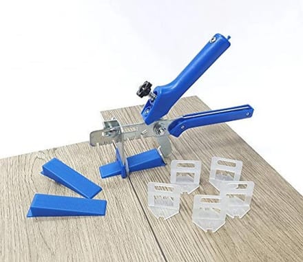 Tegelnivelleringssysteem 3-12 mm met Basis+ set en 400 tabbladen