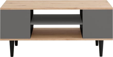 Legro-Salontafel - Grijs Eikenlook