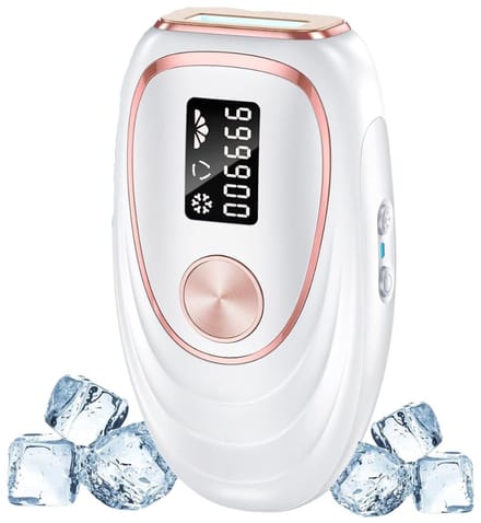 Laser Ontharingsapparaat - IPL Ontharing - Mannen & Vrouwen - Wit met Roze