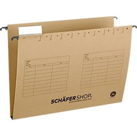 Schäfer Shop Select  hangmap, opening aan de zijkant, voor formaten tot A4, 20 mm breed