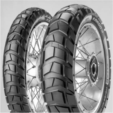 Metzeler KAROO 3 ( 150/70-18 TL 70R Achterwiel, M+S keurmerk, M/C )
