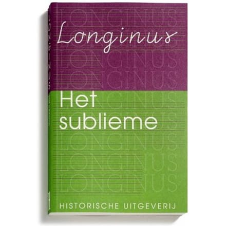 Het Sublieme - Historische Paperbacks - Longinus