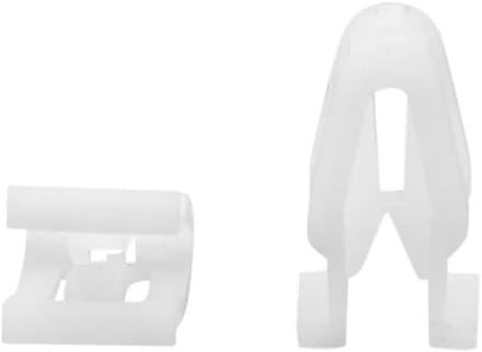 Plastic Klinknagels - Paneel Clips - Auto Interieur - 7 mm Gat - 10 Stuks - Wit