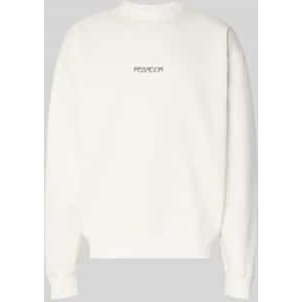 Oversized sweatshirt met logoprint model 'Stavoren'