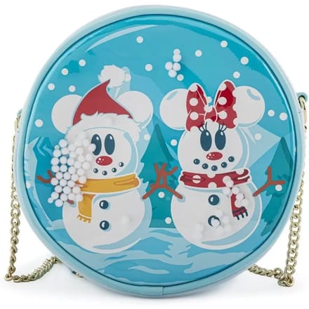 Schoudertas voor meisjes Loungefly Disney Snowman Mickey Minnie