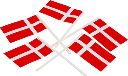 Hapjesvlag/cocktailprikker, H: 6,5 cm, afm 4,1x2,9 cm, 100 stuk , Denemarken