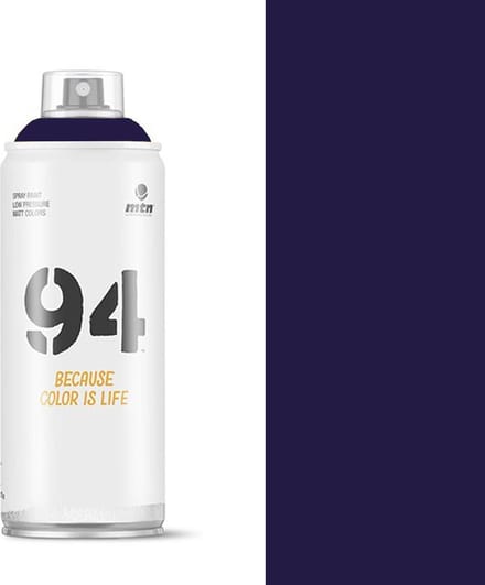 MTN94 Cosmos Violet spuitverf - 400ml lage druk en matte afwerking