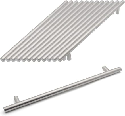 CE - Meubelgreep - Metalen Schuifgrepen - 288mm - Zilver