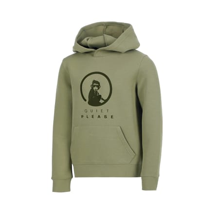 Quiet Please Memories Baseline Logo Sweater met capuchon Jongens