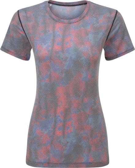 Ronhill | Tech Golden Hour Tee | Hardloopshirt | Dames | Multi Daydream | Maat S