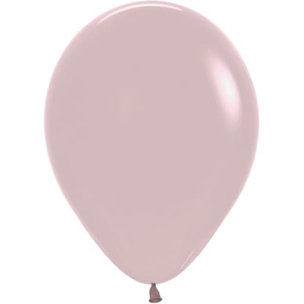 Ballons Latex Sempertex Rose Pastel Crépuscule Rose Brumeux 30cm, 50Pcs.