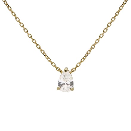 Karma Ketting Julia Crystal Goud