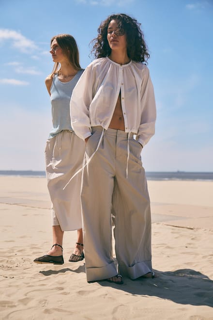 Kenta cotton blouse | White - White / XS/S