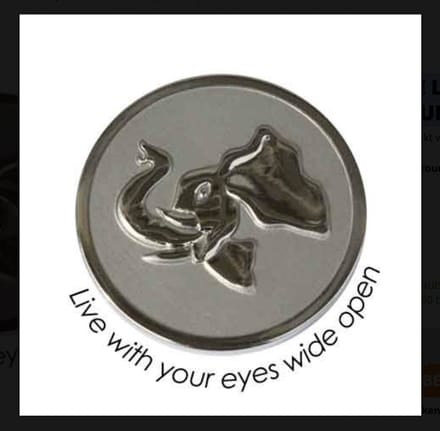 Quoins QMOZ-03-E Live with your eyes wide open munt