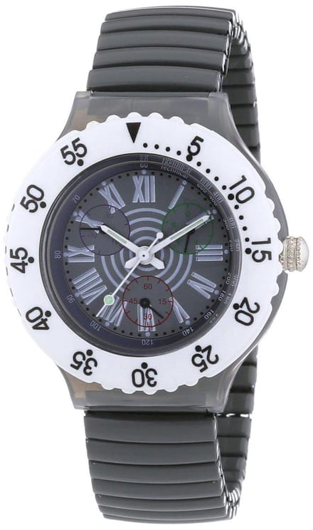 SCENE SCE-2010-88 Horloge - Staal - Grijs - Ø 38 mm