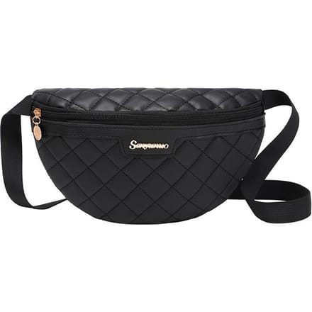 Nieuwe Geborduurde Heuptas Dames Tas Geborduurde Tas Grote Capaciteit Dames Borsttas black