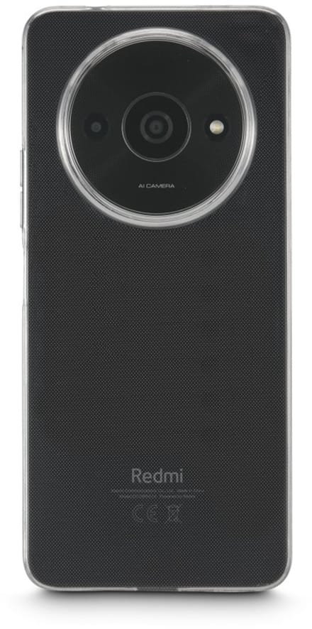 Hama hoesje geschikt voor Redmi A3 - Always Clear - Transparant