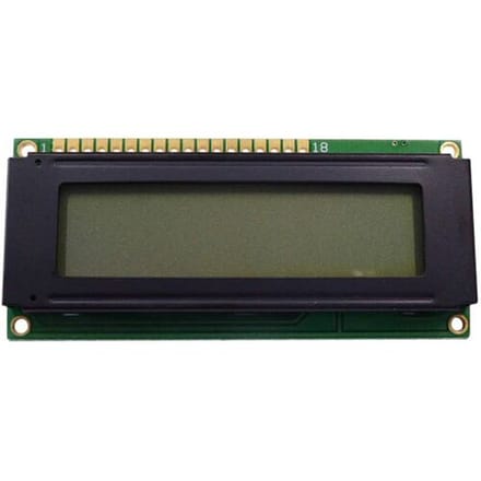 Display Elektronik LC-display RGB 16 x 2 Pixel (b x h x d) 80 x 36 x 7.6 mm DEM16216FGH-P(RGB)