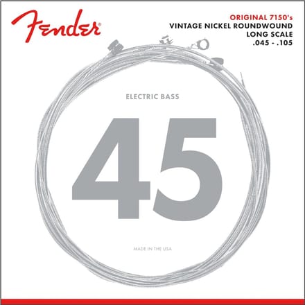 Fender 7150M Bassnaren Pure Nickel (45-105) Medium