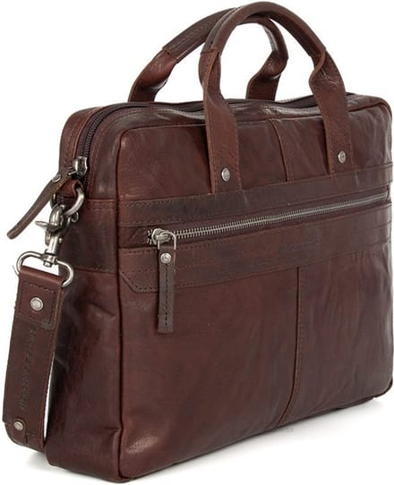 Leren Laptoptas - 13.3 inch - Florida - Donkerbruin
