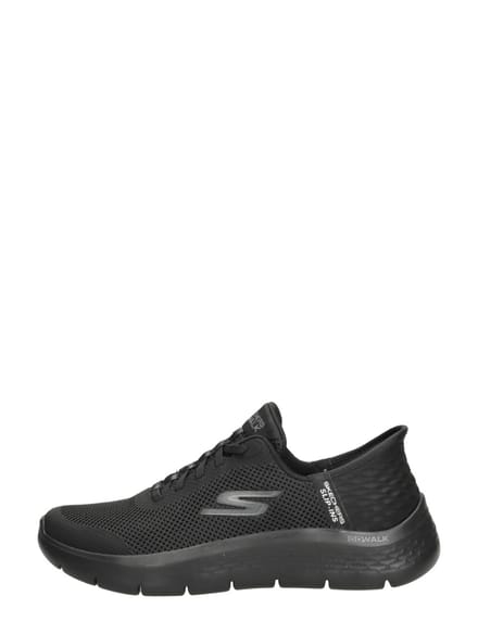 Skechers Go Walk Flex - Grand Entry Dames Instappers - Zwart