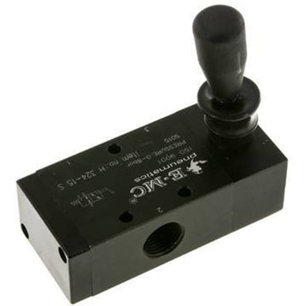 3/2 G1/2'' Handbediende Hefboom Ventiel 0-8bar/0-112psi E.MC