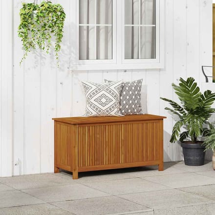 vidaXL - Tuinbox - 113x50x58 - cm - massief - acaciahout