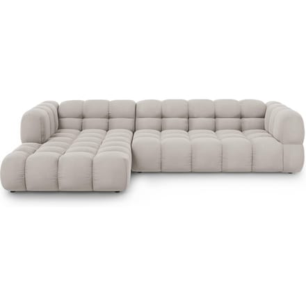 4-zits hoekbank Sky links velvet | Cosmopolitan Design