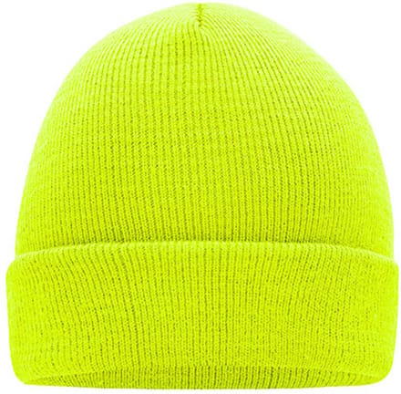 Myrtle Beach 'Knitted Cap' Beanie Felgeel