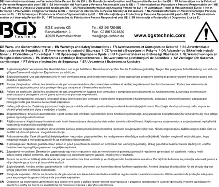Détecteur de gaz
