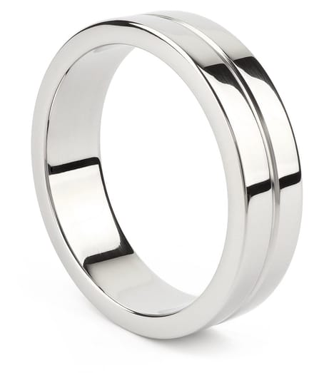 Mr. Steel Penisring Single Grooved 50
