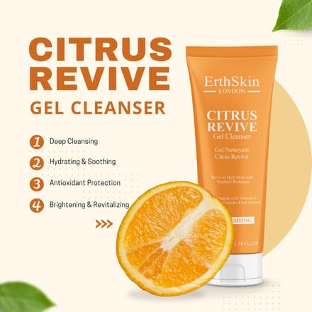 ErthSkin London CITRUS REVIVE GEL-REINIGER 100