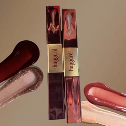 haggard - Brown Scepter Series Glassy Lip Gloss - 3 Colors Wishing Well (2.1g x 2)
