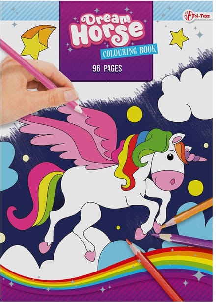 Dream Horse Kleurboek Eenhoorn 96 Bladzijden