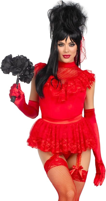 Leg Avenue - Beetle Babe Kostuum - S - Rood