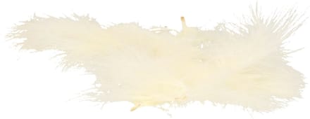 Santex Hobby knutsel veren - 20x - creme - 7 cm - sierveren - decoratie