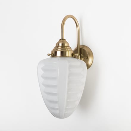 Wandlamp Parole Meander Brons - Art Deco Trade