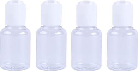 Sundaze Reisflesjes Transparant 8,5 Cm 4 Stuks
