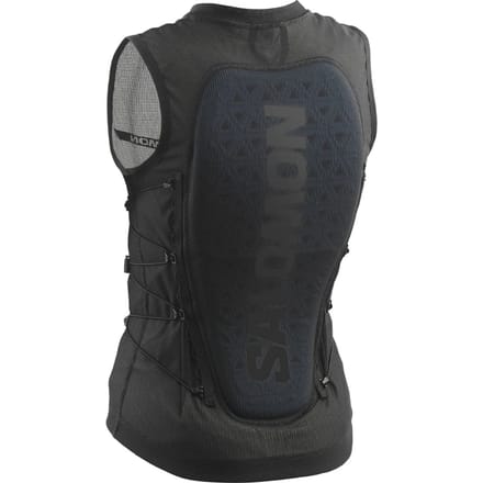 Salomon Flexcell Pro, rugbeschermer, junior, zwart