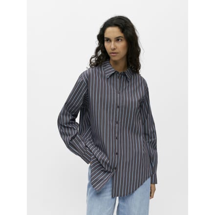 Object objtutta lo l/s shirt noos 23044666 seal brown