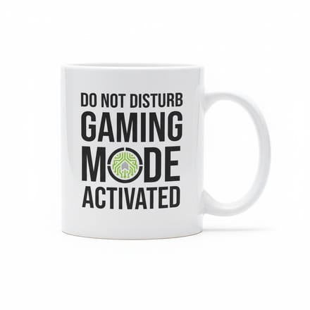 330ml Do Not Disturb Gaming Mode Activated Mok – Grappige Gamer Koffiebeker voor PC & Console Spelers